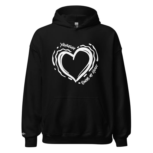 Yahusha Owns My Heart Hoodie - Matthew 22:21 Christian Apparel