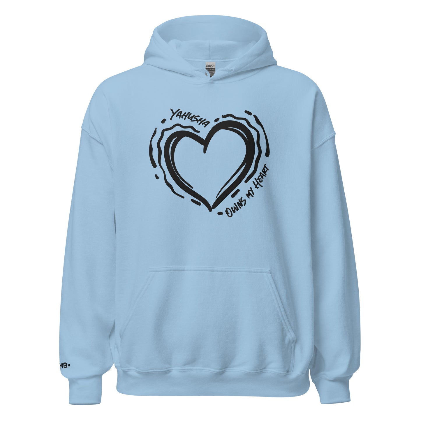 Yahusha Owns My Heart Hoodie - Matthew 22:21 Christian Apparel