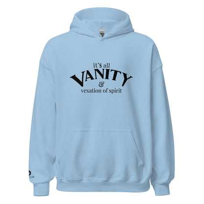 Lamb of YHWH 'Vanity' Hoodie (light Colors) - Ecclesiastes 1:14 Christian Apparel