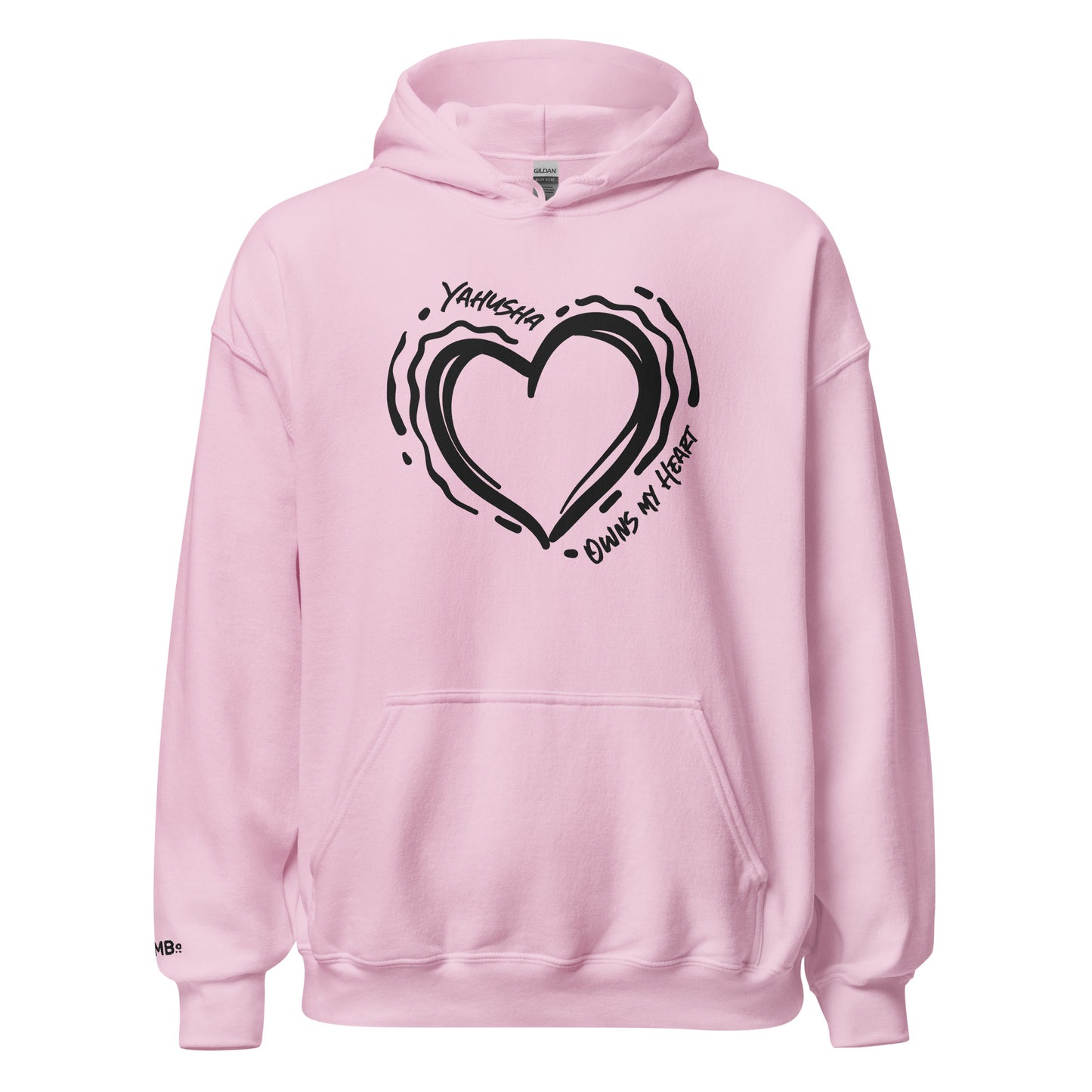 Yahusha Owns My Heart Hoodie - Matthew 22:21 Christian Apparel