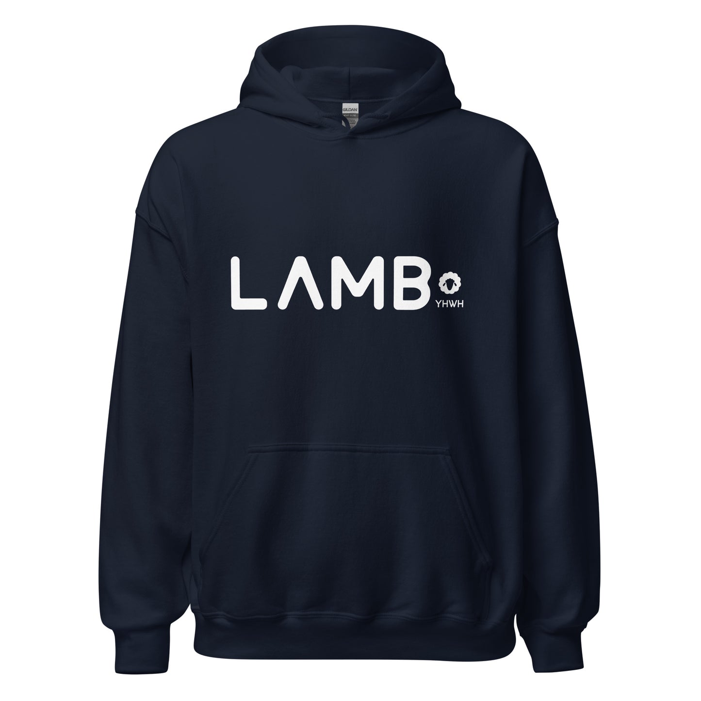 Lamb of YHWH Branded Hoodie - Support Christian Clothing Brand