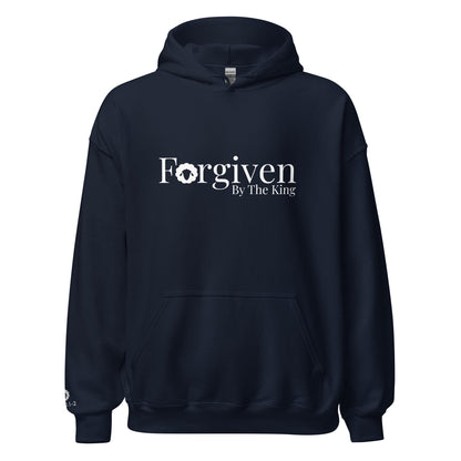 Forgiven By the King Hoodie - Psalm 32:1-2 Christian Apparel