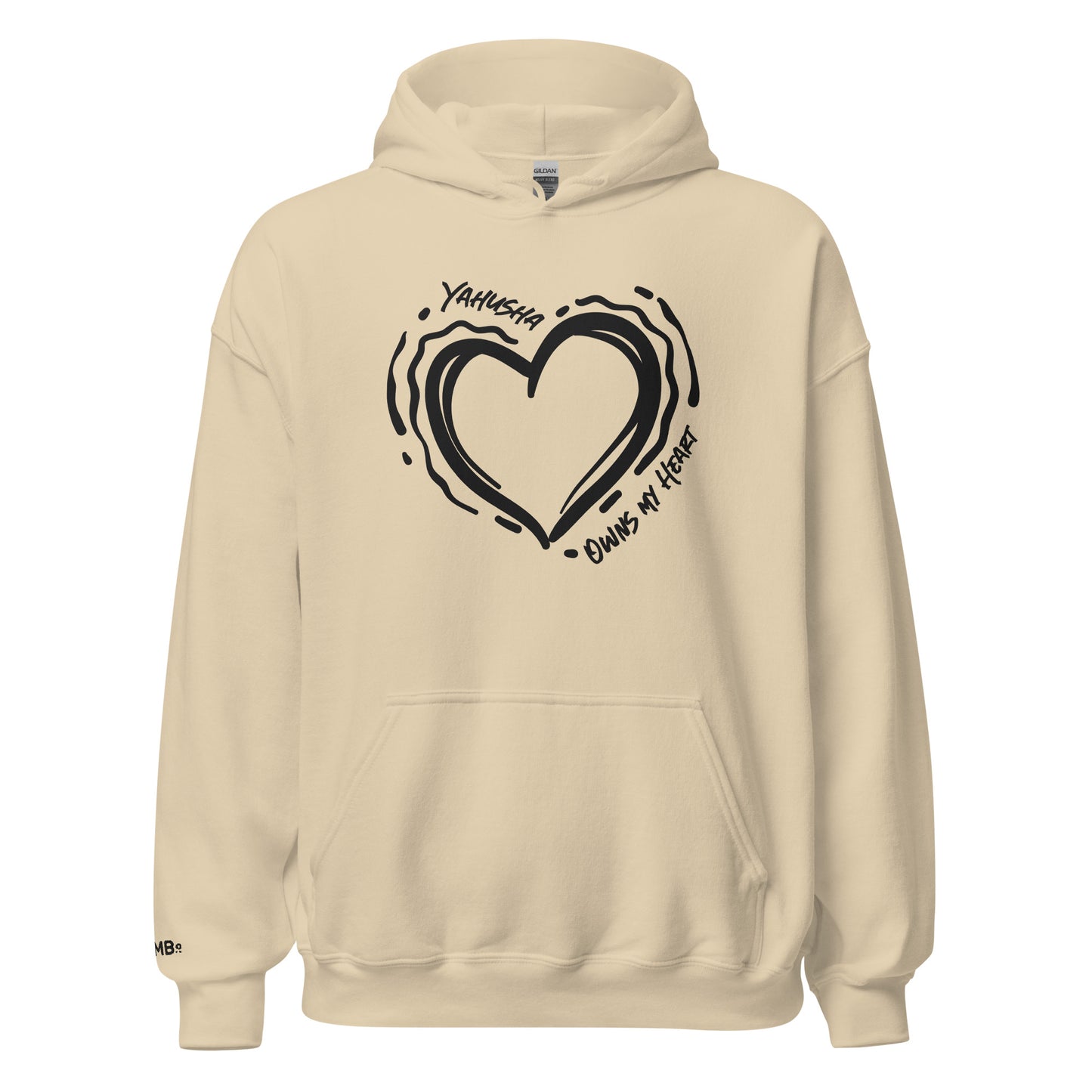 Yahusha Owns My Heart Hoodie - Matthew 22:21 Christian Apparel