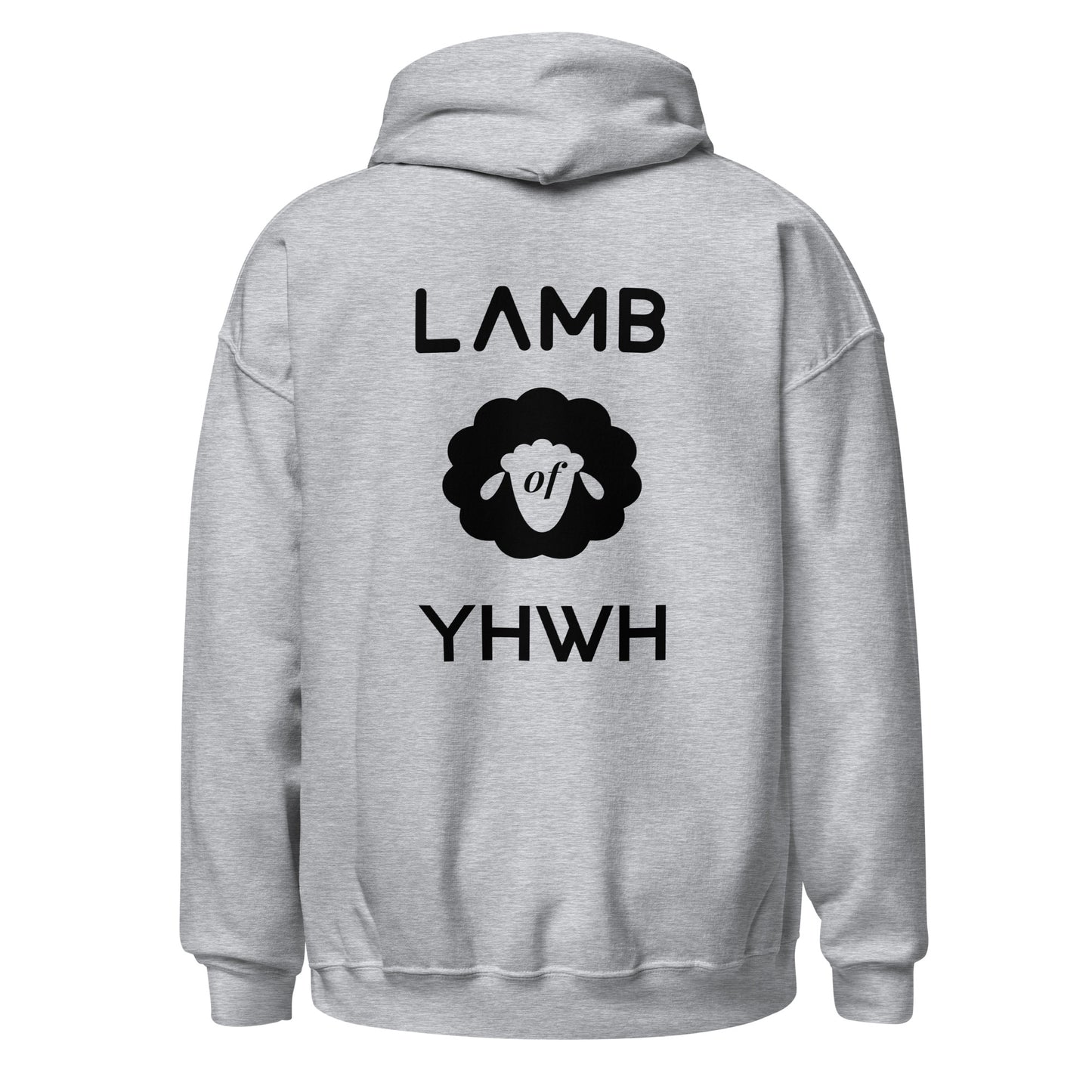 YHWH Not My Way Hoodie  (Light Colors) - Isaiah 55:8-9 Christian Apparel