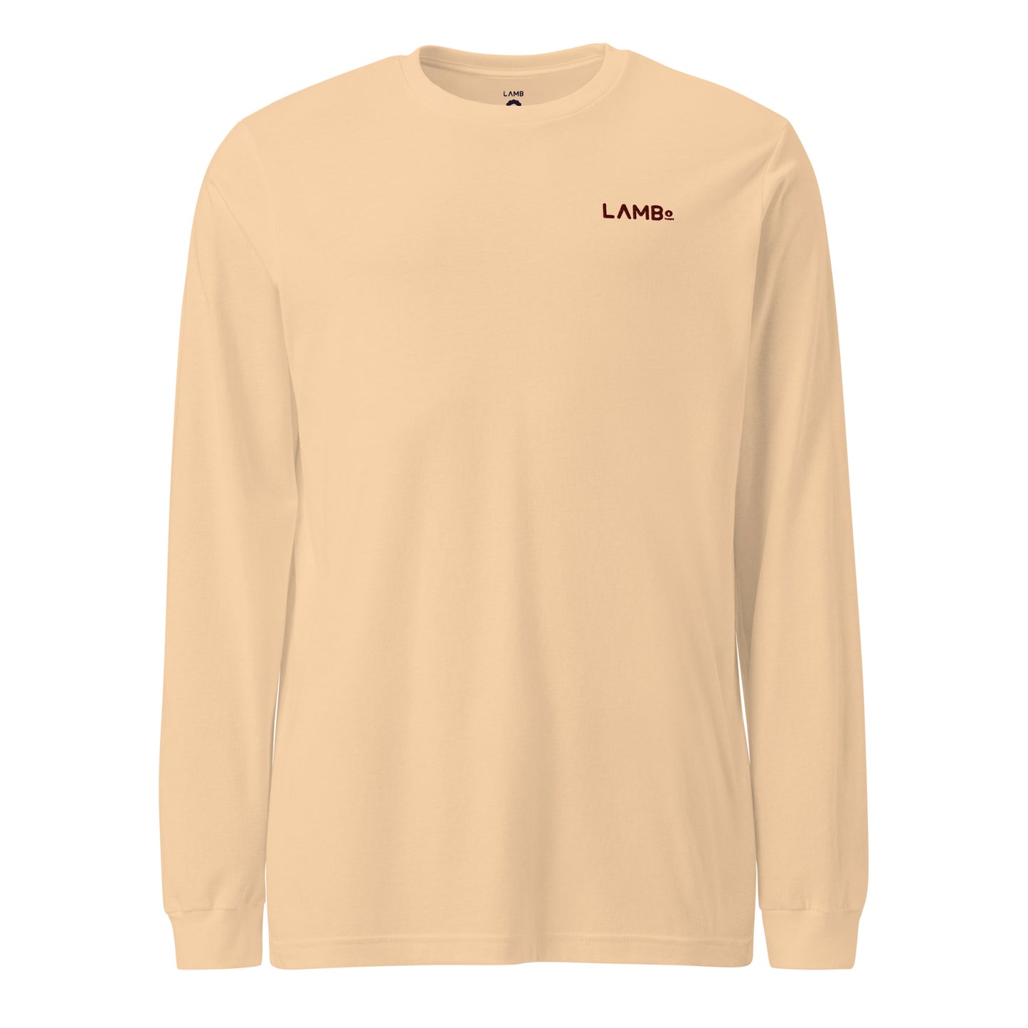 Lamb of YHWH Embroidered Branded Long Sleeve T-Shirt | Premium Faith Apparel