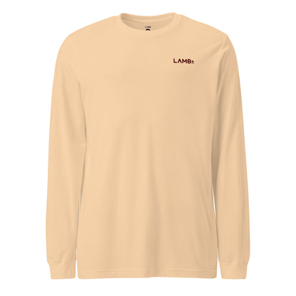 Lamb of YHWH Embroidered Branded Long Sleeve T-Shirt | Premium Faith Apparel