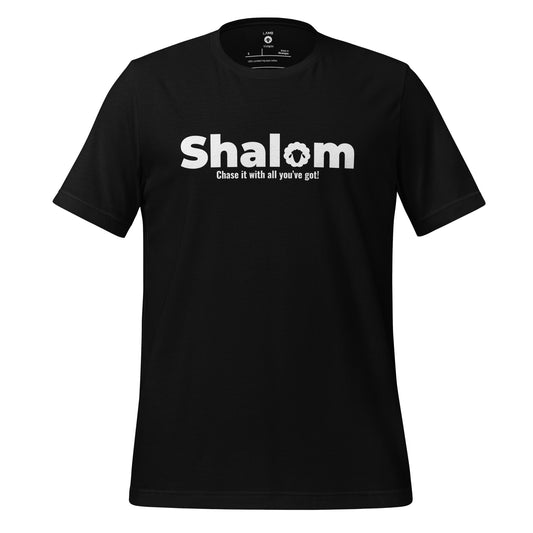 Lamb of YHWH Shalom T-Shirt - Psalm 34:14 Christian Apparel