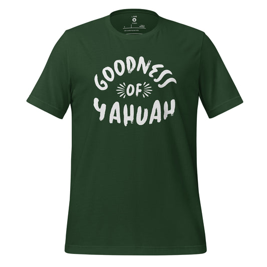 Lamb of YHWH 'Goodness of Yahuah' T-Shirt | Psalms 107:15 Christian Apparel