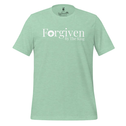 Forgiven by the King T-Shirt - Psalm 32:1-2 Christian Clothing