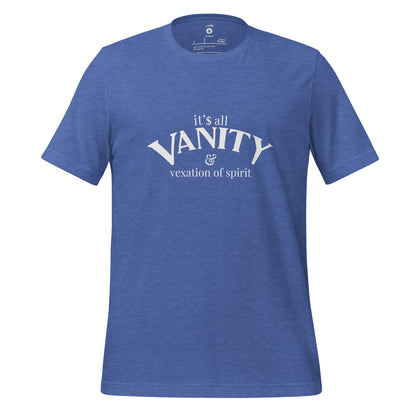 Lamb of YHWH 'Vanity' T-Shirt - Ecclesiastes 1:14 Christian Clothing