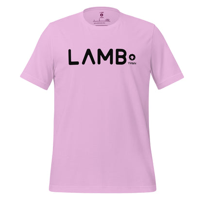 Lamb of YHWH Branded T-Shirt (Black) - Faith-Based Streetwear