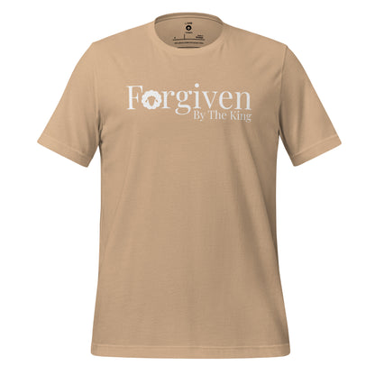 Forgiven by the King T-Shirt - Psalm 32:1-2 Christian Clothing