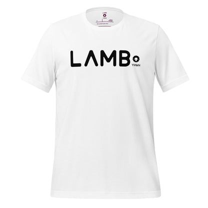 Lamb of YHWH Branded T-Shirt (Black) - Faith-Based Streetwear