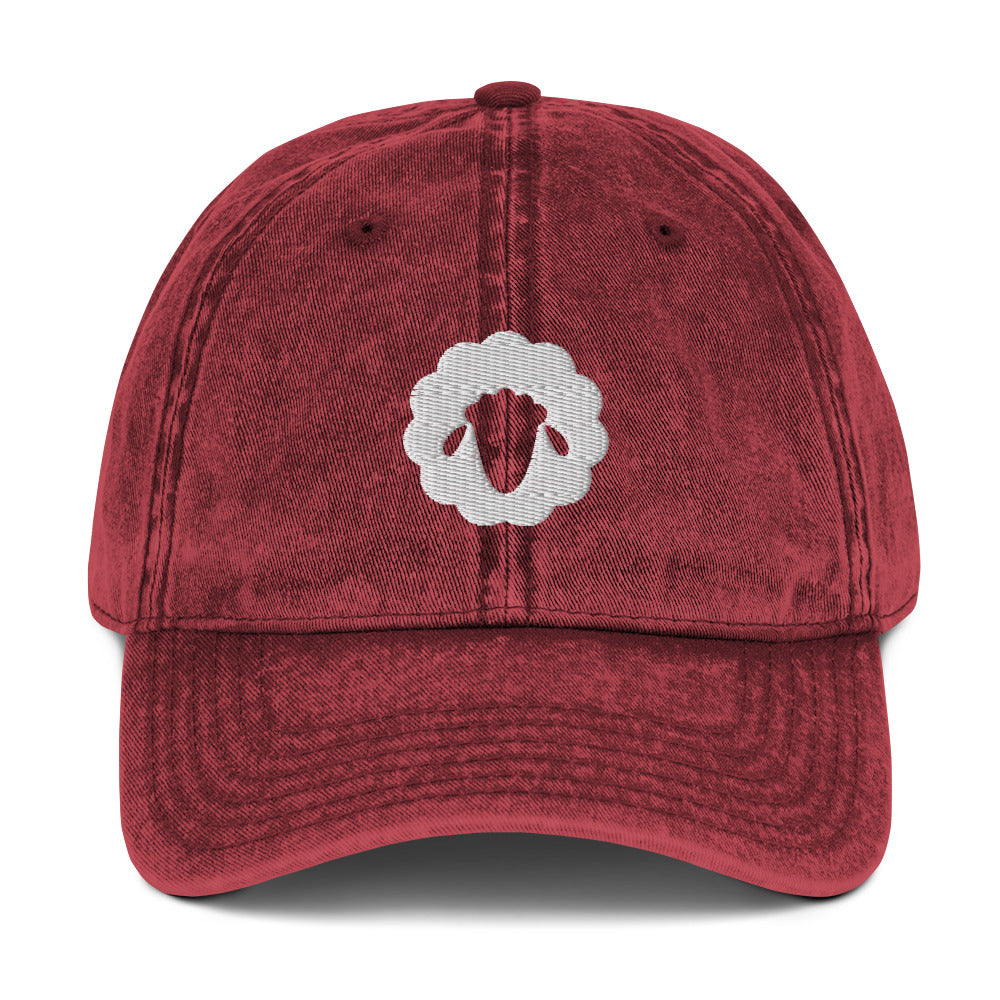 Lamb of Yhwh Vintage Cotton Twill Cap